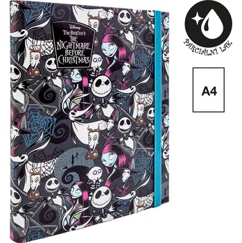 Školní batoh Školní box Colorino A4, na sešity s gumičkou, Tim Burton 1