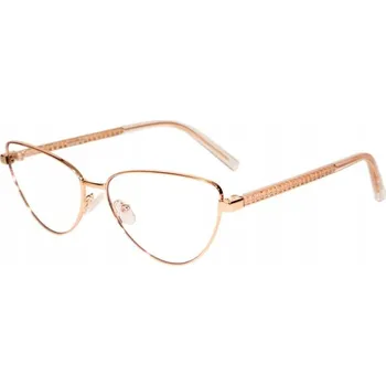 Brýlová obroučka Dámské kočičí retro brýle proti modrému světlu - Růžově zlaté