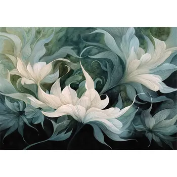 Fototapeta FOTOTAPETA KVĚTY ABSTRAKCE LOŽNICE OBÝVACÍ POKOJ TAPETA VLIESOVÁ 400x280