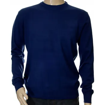 Pánský svetr Pánský svetr z kašmíru a merino vlny, kašmírový XXL 2XL granatowy 103