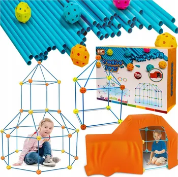 ostatní stavebnice Stavebnice click4TOYS plastové 340 dílků od 3 let