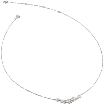 Náhrdelník Guess Stříbrný náhrdelník se zirkony Jardin JSBN04465JWRHT/U + 2 měsíce na vrácení zboží