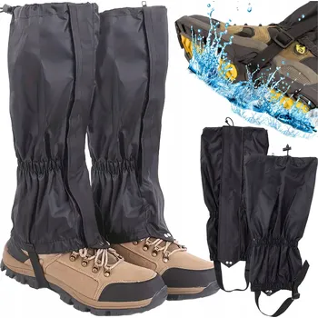 turistický návlek Nepromokavé návleky na boty černé