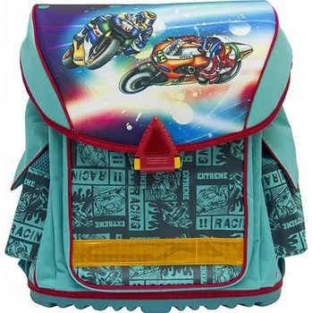 Školní batoh Školní batoh jednokomorový Kathay-Haster zelený 18 l