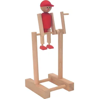 Hračka pro nejmenší Kluk na hrazdě varianta: modrá