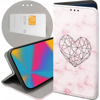 Pouzdro na mobilní telefon Flipové Pouzdro Hello Case pro Xiaomi 13 růžové