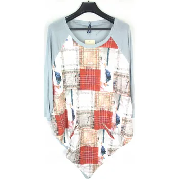 Dámské noční prádlo Noční košile Wrangler W72889365 s krátkým rukávem nad kolena velikost M