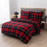 Povlečení mikroplyš ALBURY červené Rozměr povlečení: 70 x 90 cm | 140 x 220 cm, 140x200 / 70x90 cm, 140x220 / 70x90 cm, 200x220 + 2 polštáře 70x90 cm