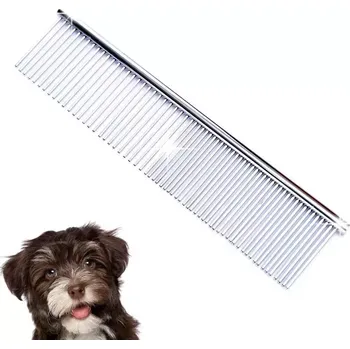 Péče o srst a drápky TopTechnology Hřeben pro domácí mazlíčky z nerezové oceli, specifikace: XL