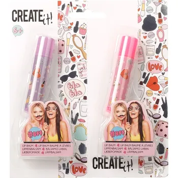 Péče o rty Create IT Balzám na rty BFF Create it! – růžový nebo fialový (1 ks)