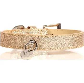 Obojek pro psa MILK&PEPPER Milkandpepper obojek pro psy Stardust Gold Velikost: 30x1,5 cm