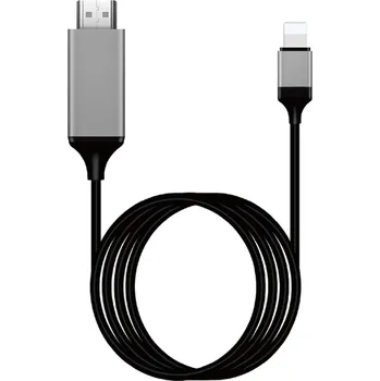 Napájecí kabel Lightning adaptér na HDMI pro iPhone/iPad, Full HD 1080p (Apple MFi)
