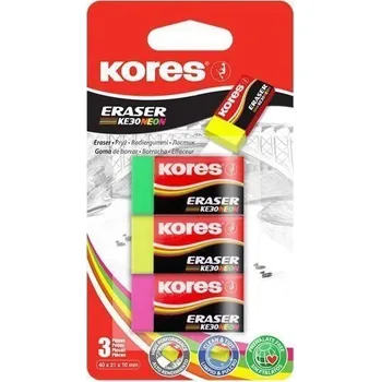 rýsovací prkno Kores Pryž KE30 NEON barevný mix 40 x21 x 10 mm 3 ks