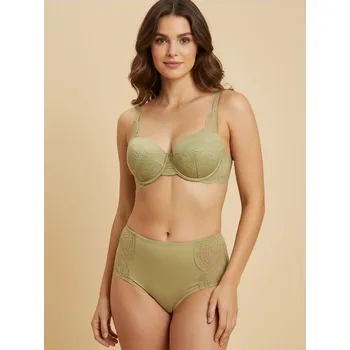 Podprsenka Sinsay - Balkonetová podprsenka - zelená - 732CE-07X - 732CE-07X-85D