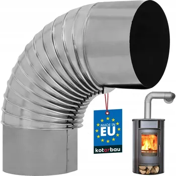 Kouřovod KOTARBAU Koleno pro odvod spalin od sporáku 150 cm