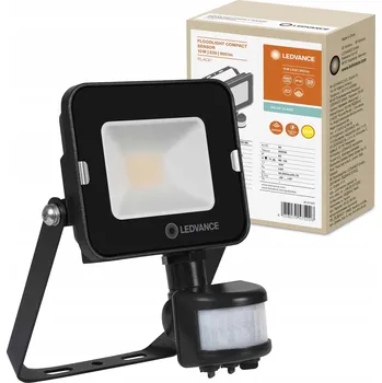 LED reflektor 10W 3000K LEDVANCE S POHYBOVÝM SENZOREM