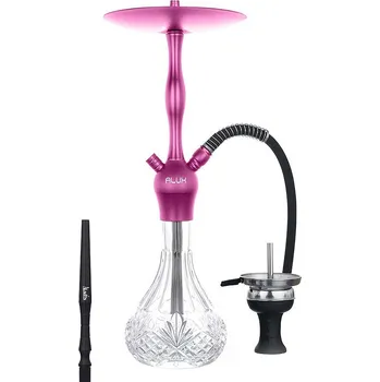 Čistič dýmky Vodní dýmka 55 cm, Aladin Alux Admiral sytě růžová