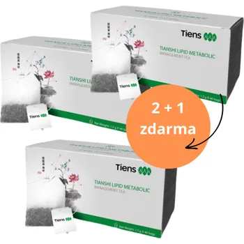 Speciální výživa TIENS Antilipidový čaj 2+1 zdarma, 3 x 40 sáčků
