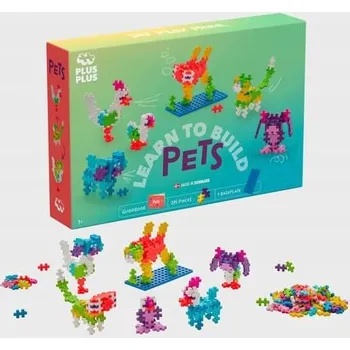 ostatní stavebnice Plus-Plus Nauč se stavět Domácí zvířátka