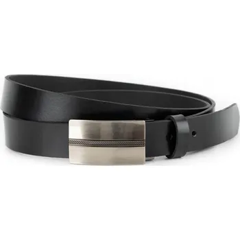 Opasek Kožený opasek ke kalhotám model 2.30.2 černý 120