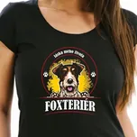 Dámské tričko STRIKER foxteriér Barva: černá, Velikost: S