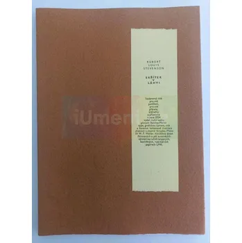 Umění Robert Louis Stevenson : Skřítek v lahvi (bibliofilie) - Robert Louis Stevenson
