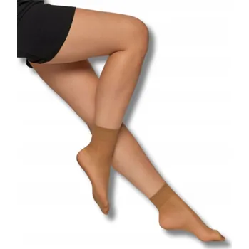 Pánské ponožky NAD KOTNÍK PONOŽKY TENKÉ KOTNÍKOVÉ PONOŽKY 15 DEN BÉŽOVÉ 2 KS MORAJ UNI