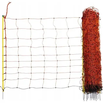 Ohradník Elektrická ohradníková síť pro ovce OVINET 50 m, výška 108 cm, oranžová Kerbl