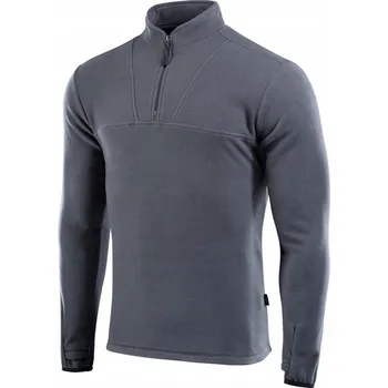 Pánská mikina M-Tac Mikina Fleecová Delta Fleece, Tmavě Šedá, XL