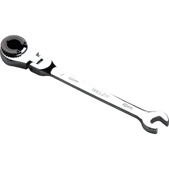 Klíč Flexibilní ráčnový klíč na brzdové potrubí 10 mm, Welzh (Welzh Werkzeug)