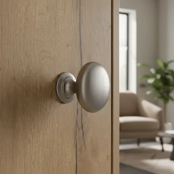 Nábytkové kování Interex design Úchytka knopka CAMORA / Nikl matný