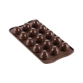 Forma na pečení Silikonová forma na čokoládu 3D vajíčko spirála - Silikomart