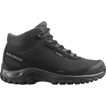 Dámská zimní obuv Dámské boty SALOMON SHELTER WATERPROOF W BLACK/NINE IRON/EXCALIBUR EU 37 1/3 (UK 4,5)