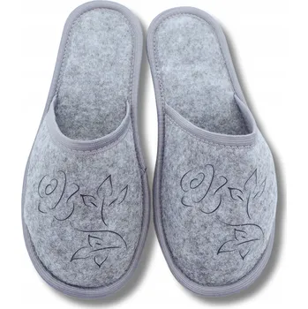 Dámské pantofle Filcové Pantofle - SANDÁLE RŮŽE - Sandále - velikosti 36 až 42