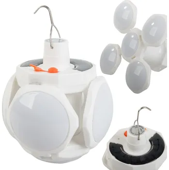 Venkovní osvětlení Verk Group Solární skládací led kempingová lampy na zahradní háček turistický stan Velikost: Univerzální