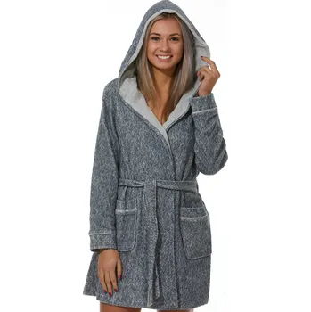 Dámský župan Dámský župan komfort 1w0485 modrá m