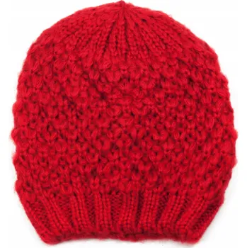 Čepice Szaleo zimní čepice beanie červená univerzální velikost
