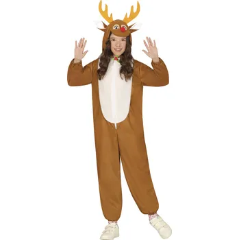 Karnevalový kostým Dětský kostým Sobí overal L (10-12 let)