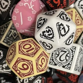 Příslušenství k deskovým hrám Q-workshop Náhodná Zdobená kostka