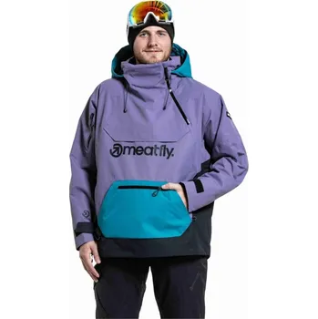 Zimní bunda na lyže/snowboard Meatfly Maddie 25/26 Purple Light/HB Blue XL