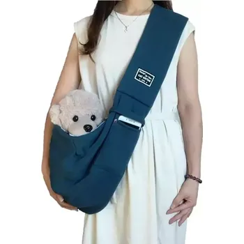 Taška pro psa a kočku TopTechnology Taška pro domácí mazlíčky Pet Outing Carrier, modrá