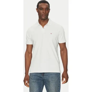Pánské tričko Calvin Klein pánské bílé polo tričko - XL