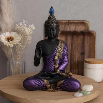 Soška Ochranný Buddha se zdviženou rukou