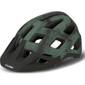 Cyklistická přilba Prilba CUBE Badger zelená varianta veľkosť M (56-59cm)