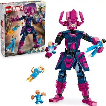 Stavebnice LEGO LEGO® ǀ Marvel 76316 Fantastická čtyřka vs. sestavitelná figurka Galactuse