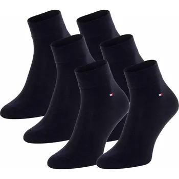 Pánské ponožky TOMMY HILFIGER PONOŽKY NA NOHY 6P NAVY 342025001 322 Velikost: 43-46