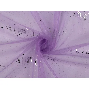 Tkanina tyl 30 g/m2 šířka 160 cm fialová
