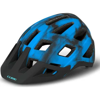 Cyklistická přilba Prilba CUBE Badger modrá varianta veľkosť M (56-59cm)