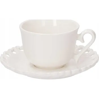 La Porcellana Bianca Valentino Šálek na kávu s podšálkem 80 ml