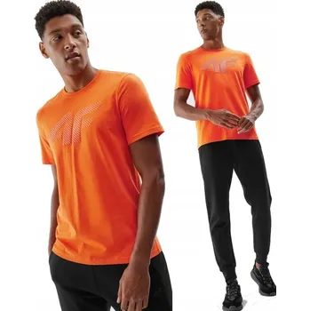 Dámské oblečení 4F Klasické bavlněné Tričko Regular TTSHM1472 > L